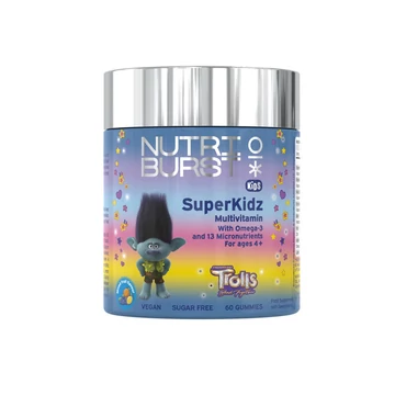 Nutriburst Kids Multi vegyes gyümölcs gumivitamin 60 db