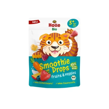 Holle Bio Gyüm.-zölds. smoothie falatka 3 év+ 15g