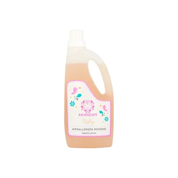 Anandam mosógél Baby 3+ púder illattal 1 l