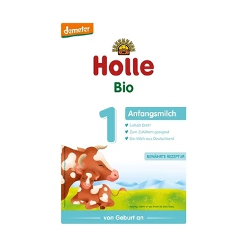 Holle Bio 1Tehéntej alapú anyatej-hely. tápsz.400g