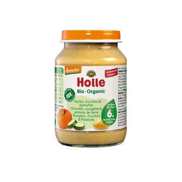 Holle bio bébiétel cukkini-sütőtök-burgonya 190 g