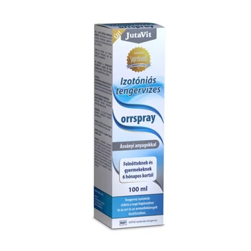 JutaVit Izotóniás tengervizes orrspray ásványi anyagokkal 100ml 