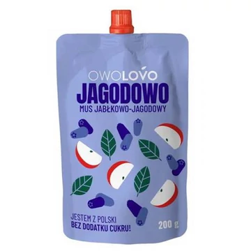 Owolovo gyümölcspüré alma-kék áfonya 200 g