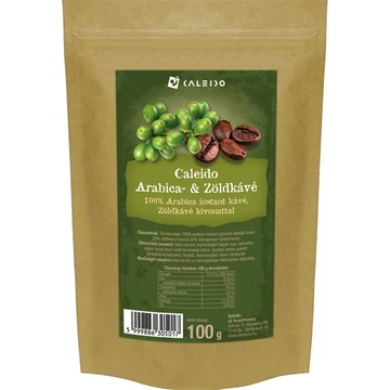 Caleido Arabica- &amp; Zöldkávé 100g