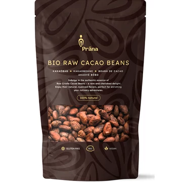 Prana Bio Nyers Kakaóbab 125g Raw Cacao Beans