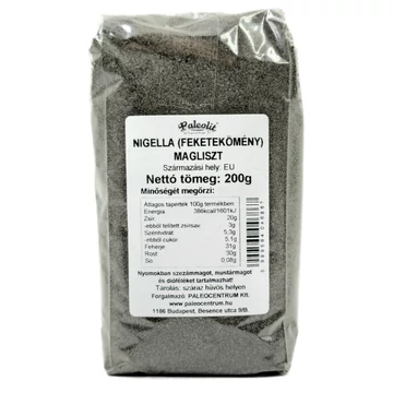 Paleolit Nigella mag liszt 200g (feketekömény) préselvényből
