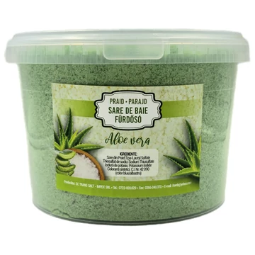 Fürdősó Aloe-Verás 5kg vödrös Parajdi