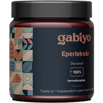 Gabiyo Eperlekvár 200g szőlőmusttal