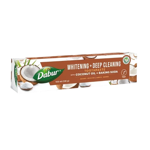 Dabur Whitening kókuszolajos és szódabikarbónás fogkrém 100 ml