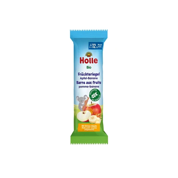 Holle Bio Gyümölcsszelet alma-körte 25g