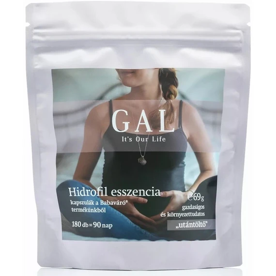 GAL Babaváró - 90 darabos utántöltő 90 lipofil+180 hidrofil+90 C-vitamin kapsz