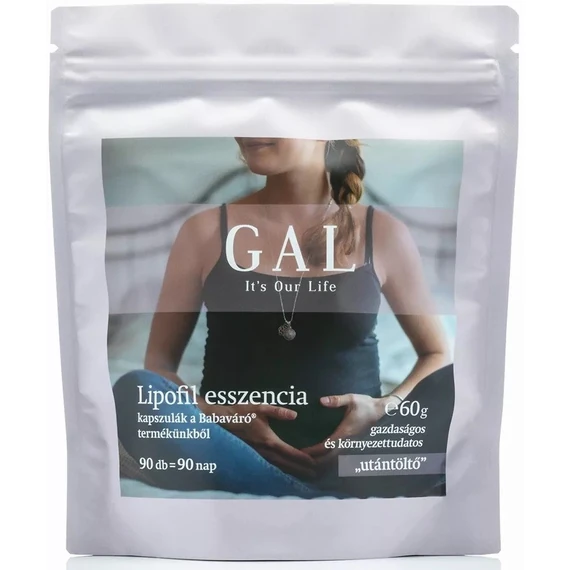 GAL Babaváró - 90 darabos utántöltő 90 lipofil+180 hidrofil+90 C-vitamin kapsz