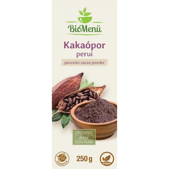 BIO Kakaópor perui 250g BioMenü