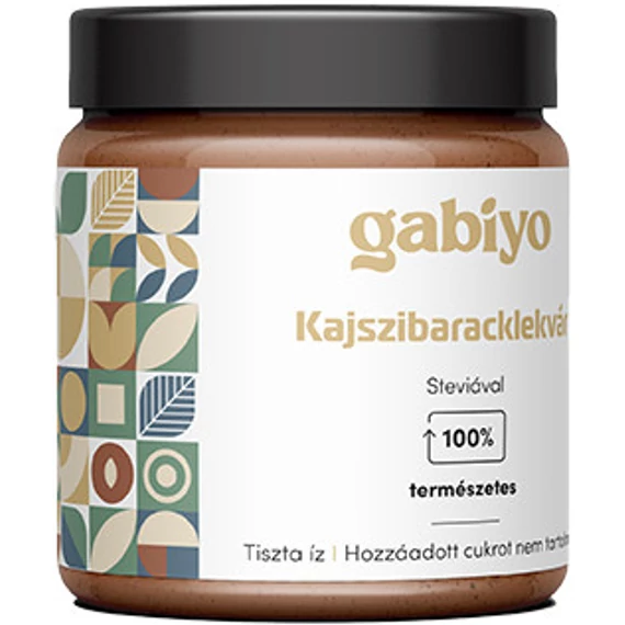 Gabiyo Kajszibaracklekvár 200g szőlőmusttal