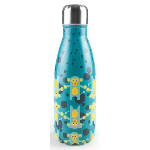 Ibili Fém termo kulacs gyerekeknek 350ml ZOO 758435i termosz palack állatkertes