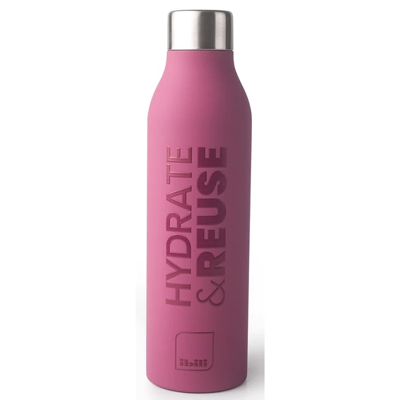 Ibili Fém termo kulacs 500ml Hydrate & Reuse 774959 termosz palack