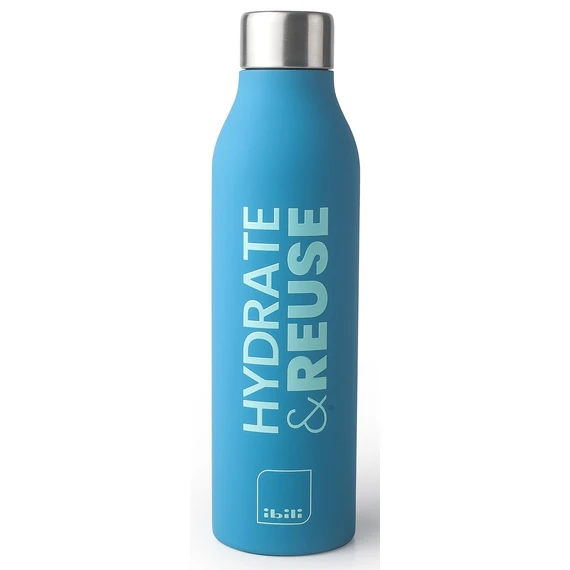 Ibili Fém termo kulacs 500ml Hydrate & Reuse 774959 termosz palack