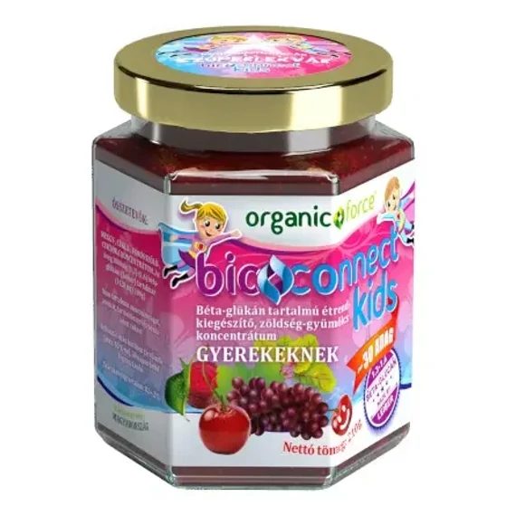 Bioconnect Kids Szuperlekvár béta-glükánnal 210 g